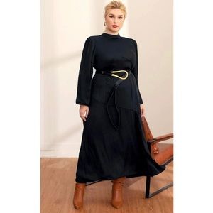 SHEIN beautiful Plus size zip back dress